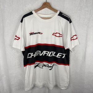 Vintage Chevrolet Racing Team Monte Carlo NASCAR Shirt Sz XL Earnhardt Pit Crew